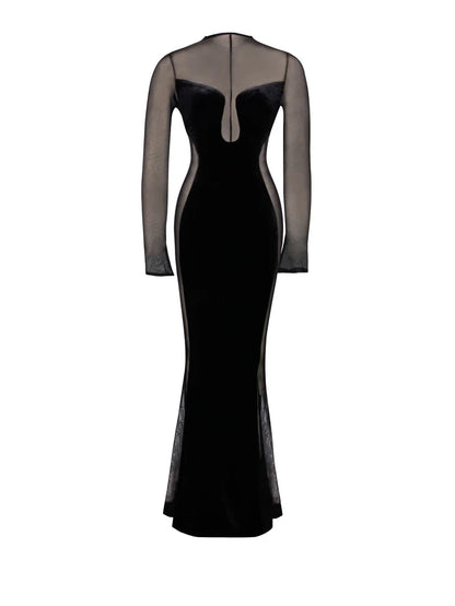 Sexy Cutout See-Through Dress
