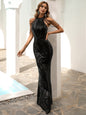 Temperament Sequins Fishtail Slimming Maix Dress