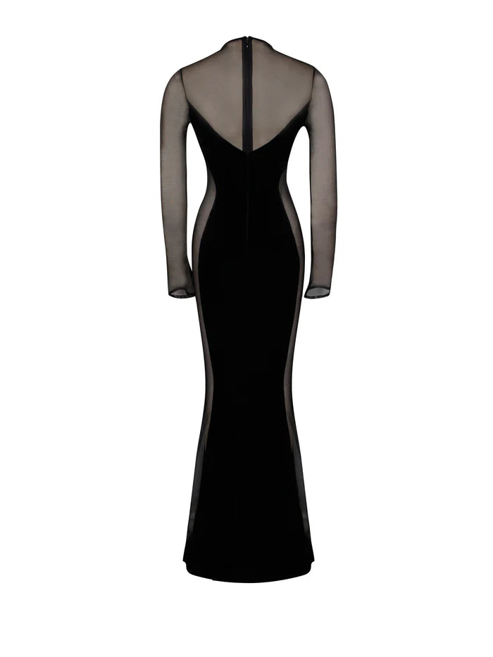Sexy Cutout See-Through Dress