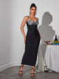Heavy Duty Beaded Backless Dress