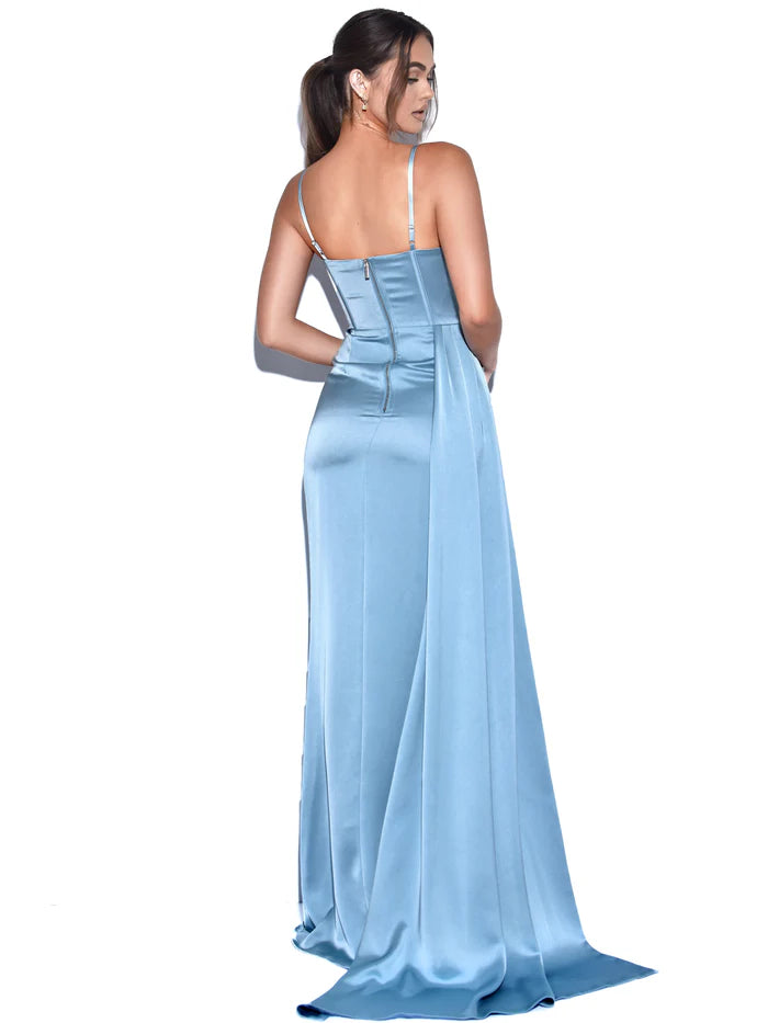 V-Neck Under Split Mid-Length High-End Gowns