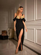 Flower Bandage Dress With Gloves