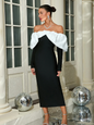 Sexy Sheath Long Sleeve Bandage Dress